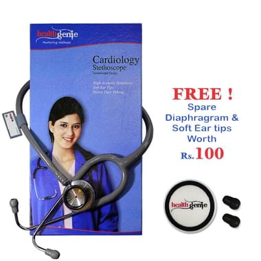 Healthgenie HG-301G Doctors Dual Cardiology Stethoscope
