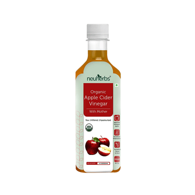 Neuherbs Apple Cider Vinegar With Mother- Raw, Unfiltered, Unpasteurized