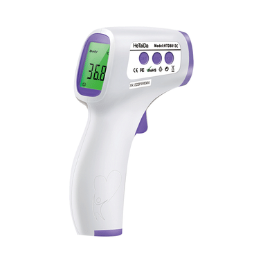 HeTaida HTD8813C Non-Contact Digital Infra Red Body Thermometer