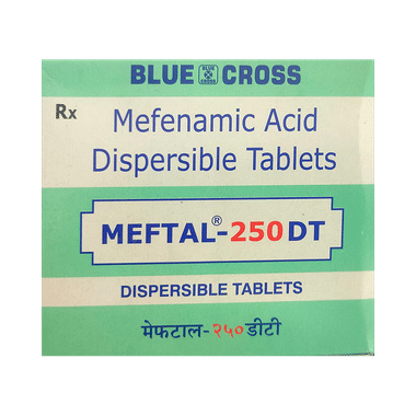 Meftal 250mg Tablet DT