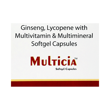 Multicia Softgel Capsule