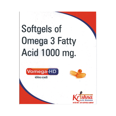 Vomega-HD Soft Gelatin Capsule