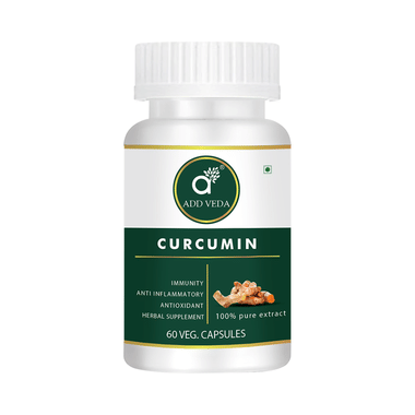 Add Veda Curcumin Veg Capsule