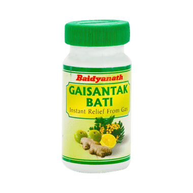 Baidyanath Gaisantak Bati Tablet | Provides Relief From Gas