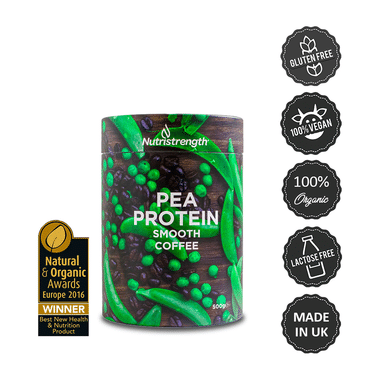 Nutristrength Pea Protein Powder Smooth Coffee