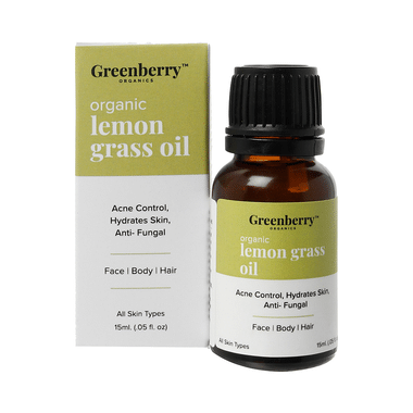 Greenberry Organics Organic Lemon Grass Oil