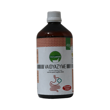 Vaidyamrit Vaidyazyme Ayurvedic Digestive Syrup Sugar Free