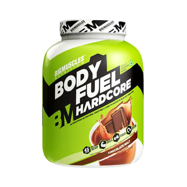 Big  Muscles Body-Fuel Hardcore Milk Chocolate Powder