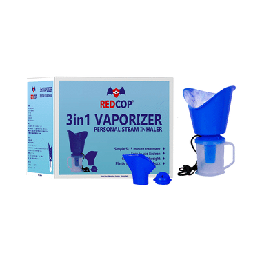 Redcop 3in1 Vaporizer Personal Steam Inhaler