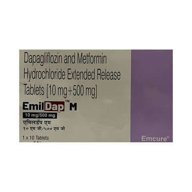 Emildap M 10mg/500mg Tablet ER