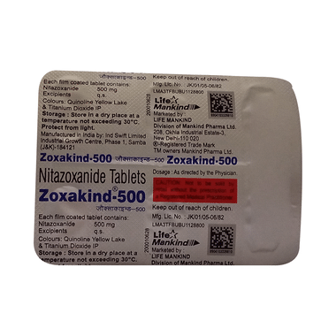 Zoxakind 500 Tablet