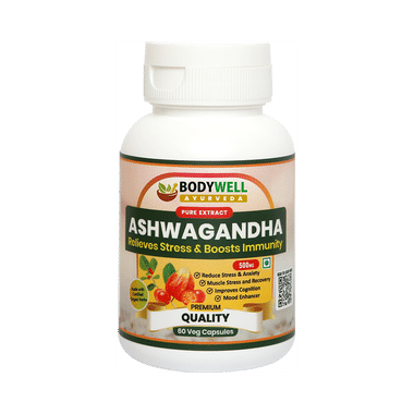 BodyWell Ashwagandha Veg Capsule