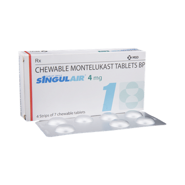 Singulair 4mg Chewable Tablet