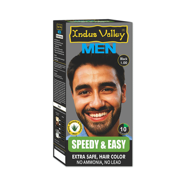Indus Valley Speedy & Easy Men Hair Color Black