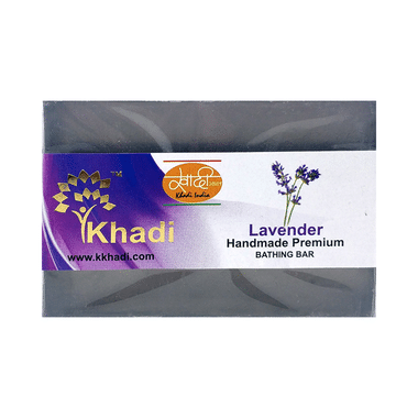 Khadi India Lavender Handmade Premium Bathing Bar