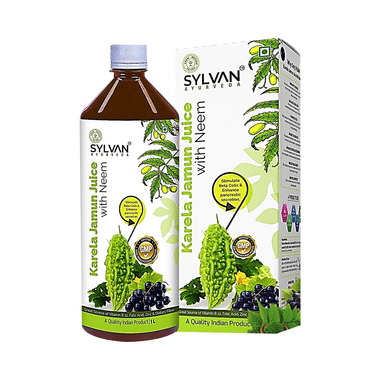 Sylvan Ayurveda Karela Jamun Juice with Neem