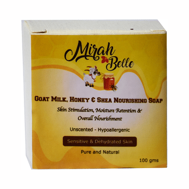 Mirah Belle Goat Milk, Honey & Shea Nourishing Soap