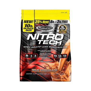 Muscletech Performance Series Nitro Tech Whey Isolate Milk Chocolate