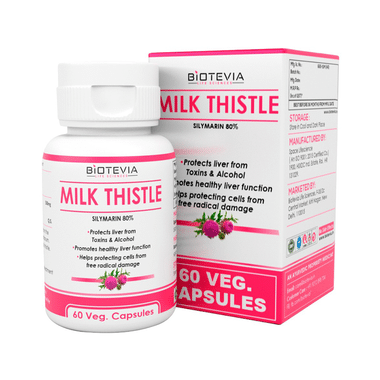 Biotevia Life Sciences Milk Thistle Veg Capsule