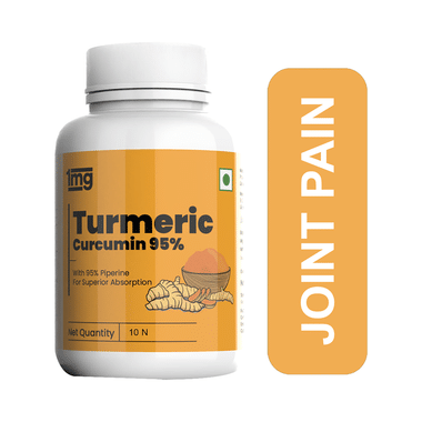 1mg Turmeric Curcumin 95% with Piperine Capsule
