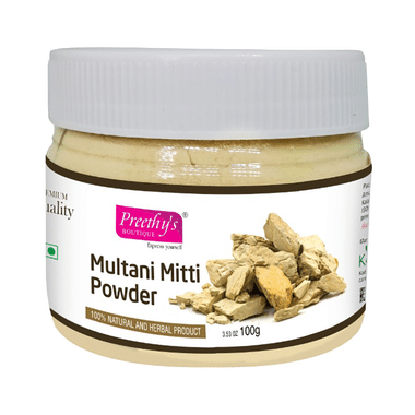 Preethy's Boutique Multani Mitti Powder