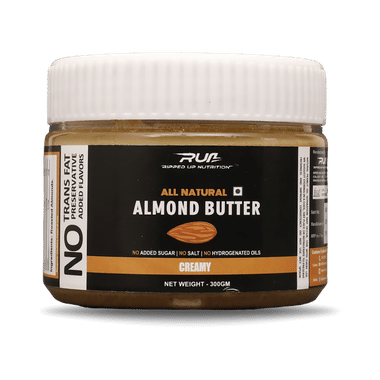 Ripped Up Nutrition All Natural Almond Butter Creamy