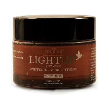 Roottree Natures Light Up Vitamin E Whitening & Brightening Night Cream