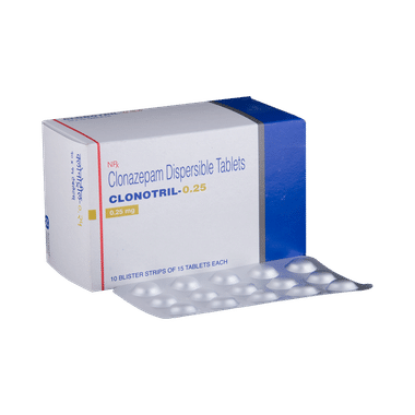 Clonotril 0.25mg Tablet DT