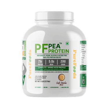 PureFoods PF Pea Protein Isolate Cafe Mocha