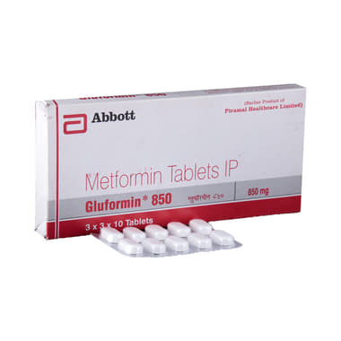 Gluformin 850 Tablet