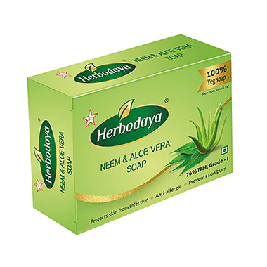 Herbodaya Neem & Aloe Vera Soap (125gm Each)