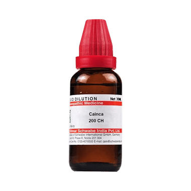 Dr Willmar Schwabe India Cainca Dilution 200 CH