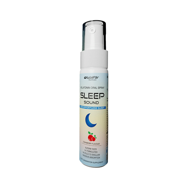 Walpar Sleep Sound Melatonin Oral Spray Cranberry