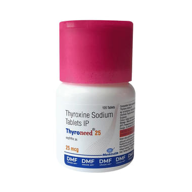 Thyroneed 25mcg Tablet