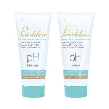 Pearldew Herbal Moisturizing Lotion (100gm Each)