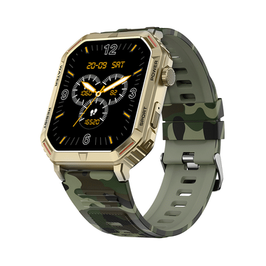 Fire-Boltt Commando Watch Camo Green