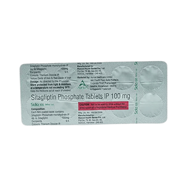 Sidia 100mg Tablet