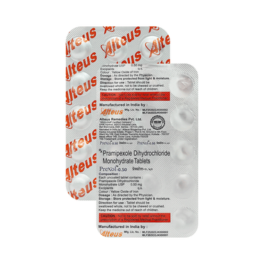 Prexol 0.50 Tablet