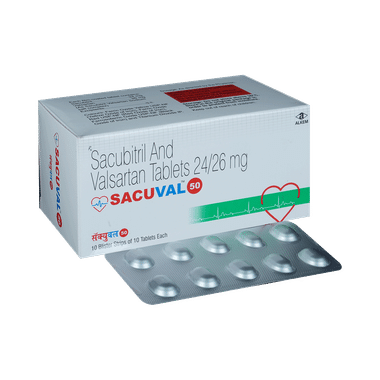 Sacuval 50 Tablet