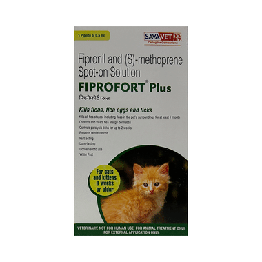 Fiprofort Plus Cats & Kittens Solution