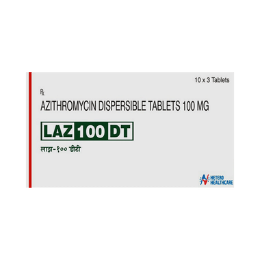 Laz 100mg Tablet DT