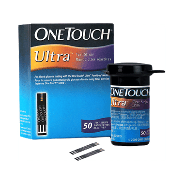 OneTouch Ultra Test Strip (Only Strips) | Diabetes Monitoring Devices