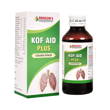 Bakson's Homeopathy Kof Aid Plus Cough Syrup