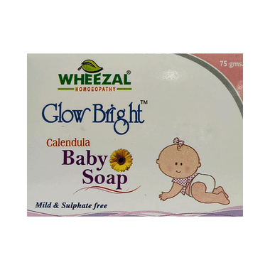 Wheezal Glow Bright Calendula Baby Soap Mild & Sulphate Free