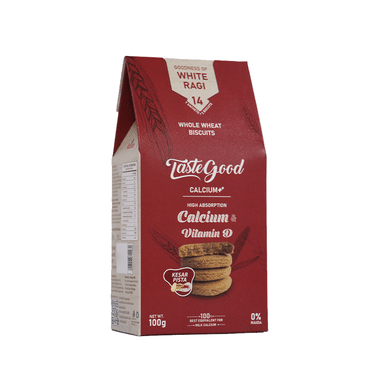 Taste Good Calcium & Vitamin D Whole Wheat Biscuit (100gm Each)