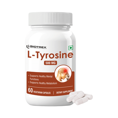 Biotrex L-Tyrosine 500mg Capsule