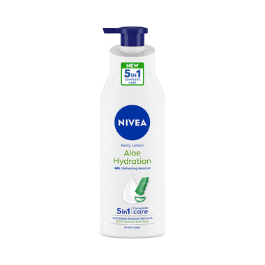 Nivea Aloe Hydration Body Lotion | 5 In 1 Complete Care For All Skin Types