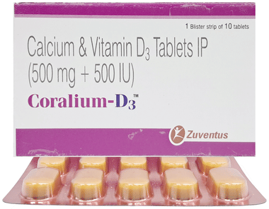 Coralium-D3 Tablet