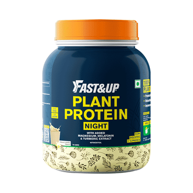 Fast&Up Plant Protein Night Slow Digestion 17gm Protein