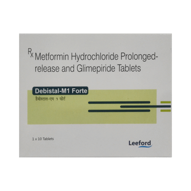 Debistal M Forte 1mg/1000mg Tablet PR